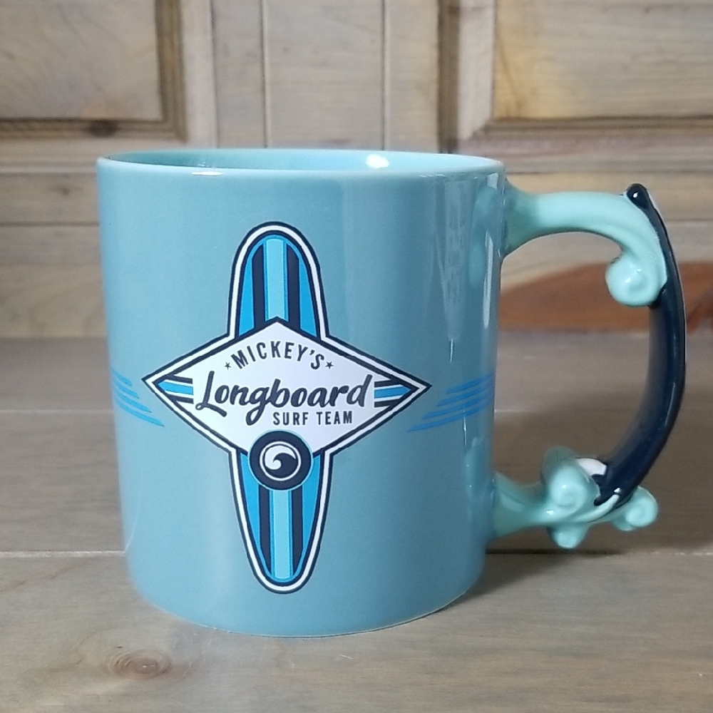 Disney Parks Mickey's Longboard Surf Team Mug